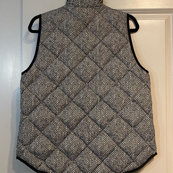 J. Crew Quilted houndstooth vest - Picture 3 of 7